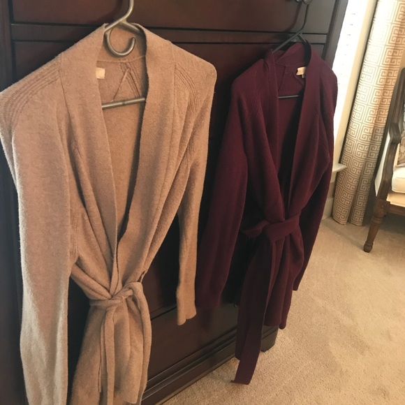 LOFT | Sweaters | Loft Seamed Belted 